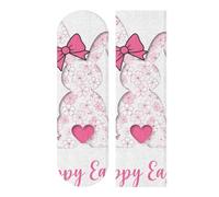 voucong Floral Bunny Silhouette Happy Easter Grip Tape for Skateboards with Design Tear-Proof Grip Tape for Scooter 33×9 Inch lija para patineta
