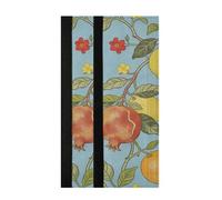 voucong Pomegranate and Lemon William Morris Blue Appliance Handle Covers Washable Kitchen Appliance Decor Off Stains Scratches for Microwave Oven