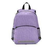 voucong Purple Solid Color sling backpack for kids boys leash books bag for 5 year old mochila para ni?a