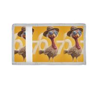 voucong Seven Six Turkey Trifold fold Wallets for Travel Cool Sturdy fold Wallets with Lanyard