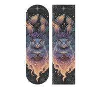 voucong Three Ethereal Ghosts Bunnies Gothic Style Grip Tape Skateboard Non Slip Grip Tape for Scooter 33×9 Inch antiderrapante para Scooter