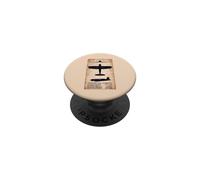 Vought F4U Corsair WW2 Fighter Plane Vintage Diagram PopSockets Adhesive PopGrip