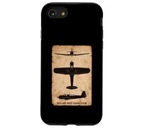 Vought Vindicator Dive Bomber Vintage WW2 Plane Silhouette Case for iPhone SE (2020) / 7/8