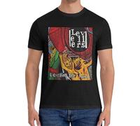 Voulkco Men's T-shirt Levelling The Land levellers T-Shirt Cotton casual short sleeved Unisex fashion T-shirt-L