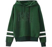 Voulkco Real Men Listen To Laufey Hoodie Pocketless Parallel Bars Sleeve Unisex Streetwear Women Men Hooded Sweatshirts Laufey Merch-Green||XL