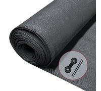 VOUNOT 1.5x10m Privacy Netting 150g/m² HDPE Shading Net, 85% Shading Rate, Anthracite
