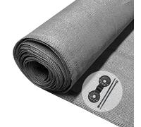 VOUNOT 1.8×20m Privacy Netting Garden Screening Shading Net Grey
