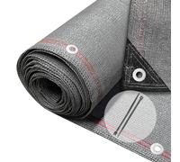 VOUNOT 230gsm Privacy Screen Netting Garden Windbreak Shade Net 1.8×10m Grey