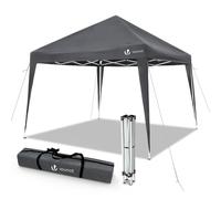 VOUNOT 3x3m Pop Up Gazebo with Leg Weight Bags Party Tent Garden Outdoor Grey