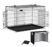 VOUNOT Dog Crate Portable Foldable Secure Pet Puppy Cage with Cover 48 Inches, XXL