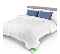 VOUNOT All-season 4.5 Tog King Duvet, Soft Touch and Comfortable Quilt Duvet Ideal for Spring, Summer with Fluffy Filling, Breathable Microfiber Duvet Certified Oeko-Tex, 240x220 cm White