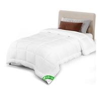 VOUNOT All-season 4.5 Tog Single Duvet, Soft Touch and Comfortable Quilt Duvet Ideal for Spring, Summer with Fluffy Filling, Breathable Microfiber Duvet Certified Oeko-Tex, 135x200 cm White