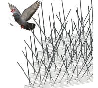 VOUNOT Bird Spikes 7.5M Anti-Pigeon and Bird Deterrent Spike 30 pcs x 25cm