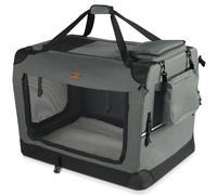 VOUNOT Pet Carrier Bag Portable Foldable Dog Cat Travel Carrier Bag, XL Grey