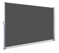 VOUNOT 1.6 x 3 m Side Awning Retractable, Privacy Screen for Patio, Garden, Balcony, Terrace, Grey