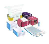 VOUNOT Vacuum Storage Bags for Clothes, Duvets, Pillows, Blankets, Set of 22