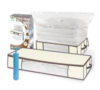 VOUNOT Vacuum Storage Bags for Clothes Duvets, Underbed Storage Bags, Set of 5