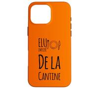 Vous avez été élu(e) employé(e) de la cantine ! Oui Chef Case for iPhone 16 Pro Max