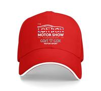 Vouttvii Baseball Cap for Carl Cox Red Adjustable Sandwich Hat for Men Hats for Women