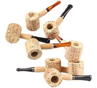 VOVCIG Tobacco Pipes Corn Shaped Cigar Pipes (8 x Small Size)