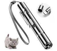 VOVIGGOL Interactive Toys For Cats And Dogs, Cat Toy With Led, Intelligent Electic Cat Toys For Training Exercises, Usb Rechargeable