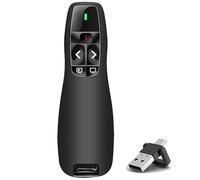 VOVIGGOL USB/Type-C 2 in 1 Wireless Presenter Clicker for PowerPoint Presentation Remote, 2.4GHz PPT PowerPoint Clicker Presentation Pointer Slide Advancer for Mac Computer Laptop