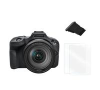 VOVMOEYA Camera Case for Canon EOS R100 with 2 Screen Protectors and 1 Hot Shoe Cover, Silicone, Soft Protective Lightweight