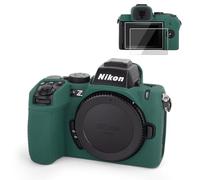 VOVMOEYA Camera Case for Nikon Z50II, Soft Case With 2 Screen Tempered Films