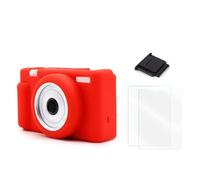 VOVMOEYA Camera Case for Sony ZV-1F/ZV-1 II/ZV-1M2 with 2 Screen Protectors and 1 Hot Shoe Cover, ZV1F/ZV1M2/ZV1II Silicone Case, Soft Lightweight Protective