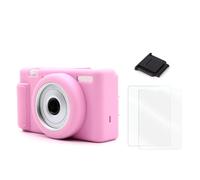 VOVMOEYA Camera Case for Sony ZV-1F/ZV-1 II/ZV-1M2 with 2 Screen Protectors and 1 Hot Shoe Cover, ZV1F/ZV1M2/ZV1II Silicone Case, Soft Lightweight Protective