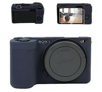 VOVMOEYA Camera Case for Sony ZV-E10 II with 2 Screen Protectors and 1 Hot Shoe Cover, Alpha ZVE10II Silicone Case, Soft Protective Lightweight