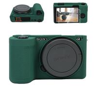 VOVMOEYA Camera Case for Sony ZV-E10 II with 2 Screen Protectors and 1 Hot Shoe Cover, Alpha ZVE10II Silicone Case, Soft Protective Lightweight