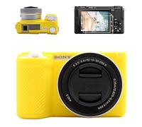 VOVMOEYA Camera Case for Sony ZV-E10II with 2 Screen Protectors and 1 Hot Shoe Cover, Alpha ZVE10 II Silicone Case, Soft Protective Lightweight