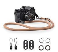 VOVMOEYA Camera Strap for DSLR,Universal Camera Neck Shoulder Strap for Fujifilm X100VI XT5 for Nikon Zf Z8 Z30 for Canon EOS R6 R10 R50 for Sony A6400 A6700 A7C II A7IV - Khaki