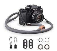 VOVMOEYA Camera Strap for DSLR,Universal Camera Neck Shoulder Strap for Fujifilm X100VI XT5 for Nikon Zf Z8 Z30 for Canon EOS R6 R10 R50 for Sony A6400 A6700 A7C II A7IV - Grey