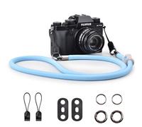 VOVMOEYA Camera Strap for DSLR,Universal Camera Neck Shoulder Strap for Fujifilm X100VI XT5 for Nikon Zf Z8 Z30 for Canon EOS R6 R10 R50 for Sony A6400 A6700 A7C II A7IV - Blue