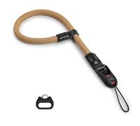 VOVMOEYA Quick Release Camera Wrist Strap for DSLR,Camera Hand Strap Rope Compatible with Sony Fujifilm Canon Nikon,Brown