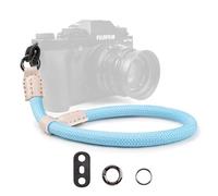 VOVMOEYA Rope Camera Wrist Strap,Camera Hand Strap Sony A6400 A6000 A7 IV Fujifilm X100V Nikon Zf Z30 Canon EOS R6 R7 R8 R10 Camera Wrist Straps for dslr(Blue)