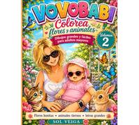 VOVOBABI: COLOREA FLORES Y ANIMALES