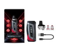 VOW® Morph POD-40 Kit Built-in 2000mAh | No Nicotine No Tobacco No Liquid (Black Red)