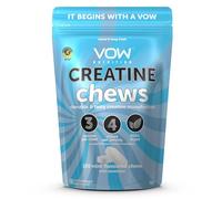 VOW Nutrition Creatine Chews,100 Mint Flavoured Chews, Creatine Monohydrate, Convenient & Tasty Chewable Creatine Informed Sports Approved (Mint)