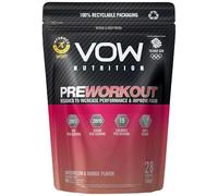 Vow Pre Workout Advanced Complex with Creatine, Beta Alanine, Caffeine, Improve Energy & Focus (Watermelon & Mango)