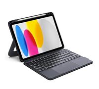 VOWUBO Detachable Magic Keyboard Case for iPad 11th (A16, 2025)/10th Generation (10.9-inch) 2022,Built-in Pencil Holder, 7-Colors Backlit Keyboard, Multi-Touch Trackpad, Multi-Angle Kickstand, Black