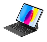 VOWUBO Magic Keyboard for iPad 10.9 inch 10th Generation 2022, Keyboard Case for iPad 10th Generation, Magnetic Stand, Multi-Touch Trackpad Backlit, iPad 10th Case with Keyboard, Black