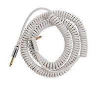 VOX Coiled Cable for Electric Guitar Bass 9m L Straight VCC90 White VXKVCC90WH