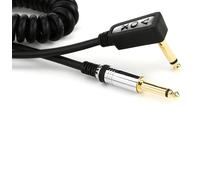 Vox Premium Vintage Coil 9m Electric Guitar Cable, Black VCC090BK