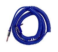 VOX VCC090 Blue Coiled 1/4" Cable with Mesh Bag, 29.5'
