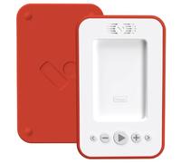 Voxblock Kids Audio Book Player | Red Bumper | No Apps & No Wifi Needed | Portable & Screen Free Audiobook Player with Hundreds of Audiobooks Available