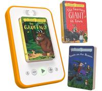 voxblock Wifi & Screen-Free, Portable Kids Audio Book Player | Gruffalo Starter Pack inc. Room on the Broom, Smartest Giant in Town Kids Audio Books