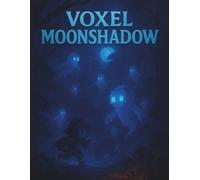VOXEL MOONSHADOW VOL.1: Mystic Ghost Forest Adventure - Grid Notebook for Creative Souls